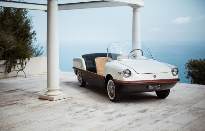 Fiat 500 Spiaggina - пляжный транспорт для магната (17 фото)