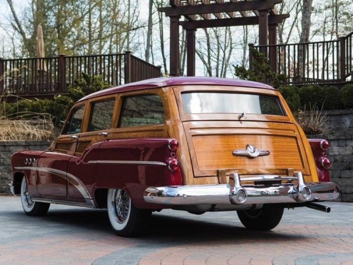 Buick Estate Wagon 1953 - деревянный универсал (10 фото)