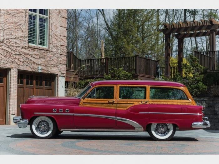 Buick Estate Wagon 1953 - деревянный универсал (10 фото)