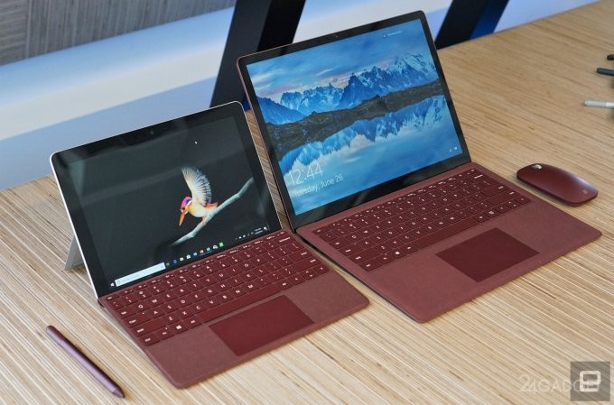 Microsoft представила планшет Surface Go за $399 (13 фото + видео)