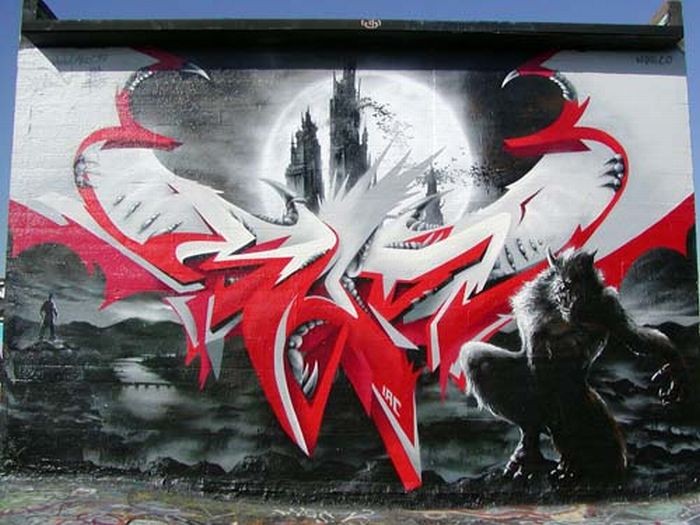 Современное граффити (17 фото)