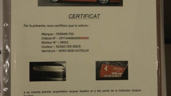 Первый прототип Ferrari F50 выставили на продажу (35 фото)