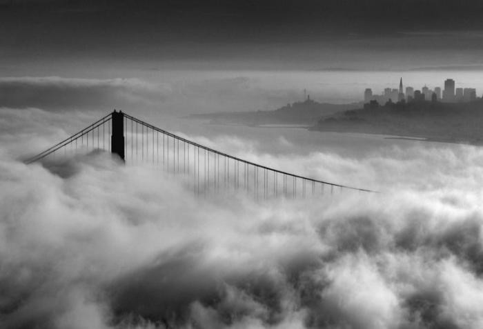 Знаменитый туман в Сан-Франциско (9 фото)