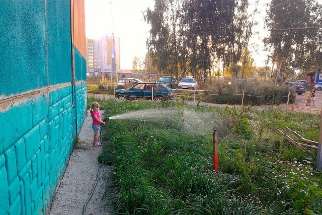 Программист из Челябинска сделал лучший двор в раене (14 фото)