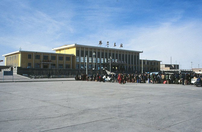 Строительство железной дороги в Тибет (41 фото)
