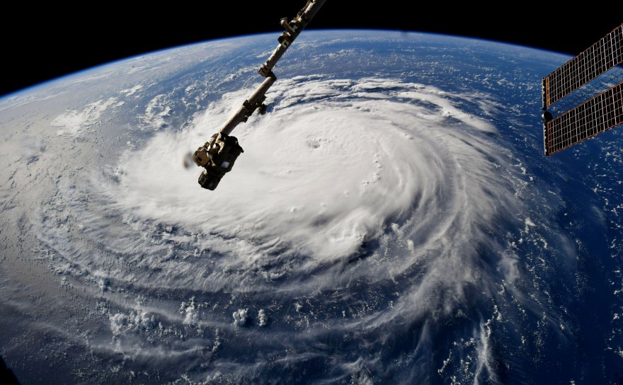 Восточное побережье США после урагана «Флоренс»