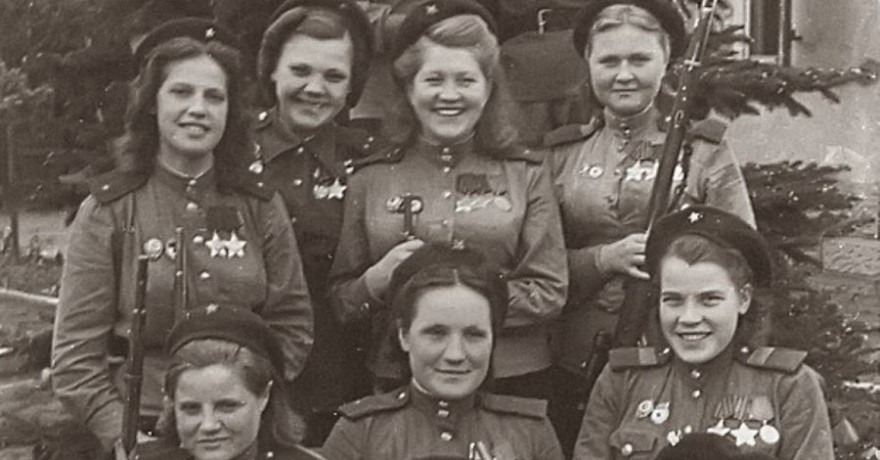 Советские женщины-снайперы