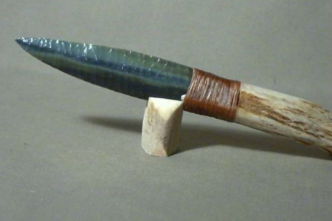 Как сделать древний каменный нож