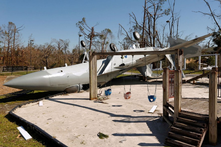 Разрушительный ураган Майкл во Флориде
