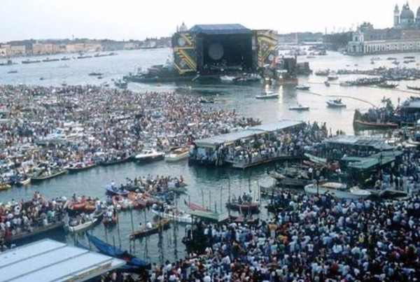 Исторический концерт Pink Floyd на площади Сан-Марко