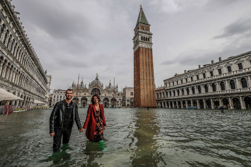 Стихийное бедствие в Венеции