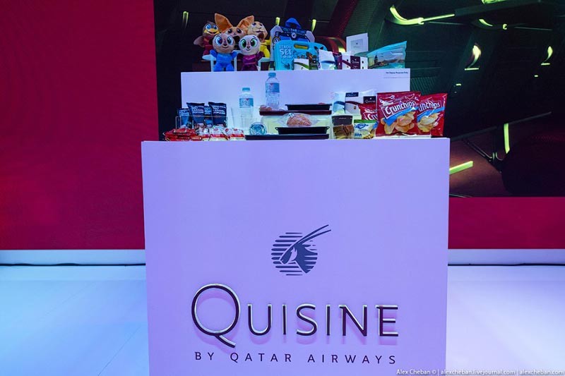 Эконом класс в самолетах Qatar Airways