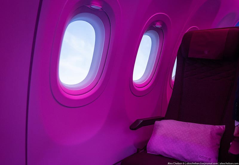 Эконом класс в самолетах Qatar Airways